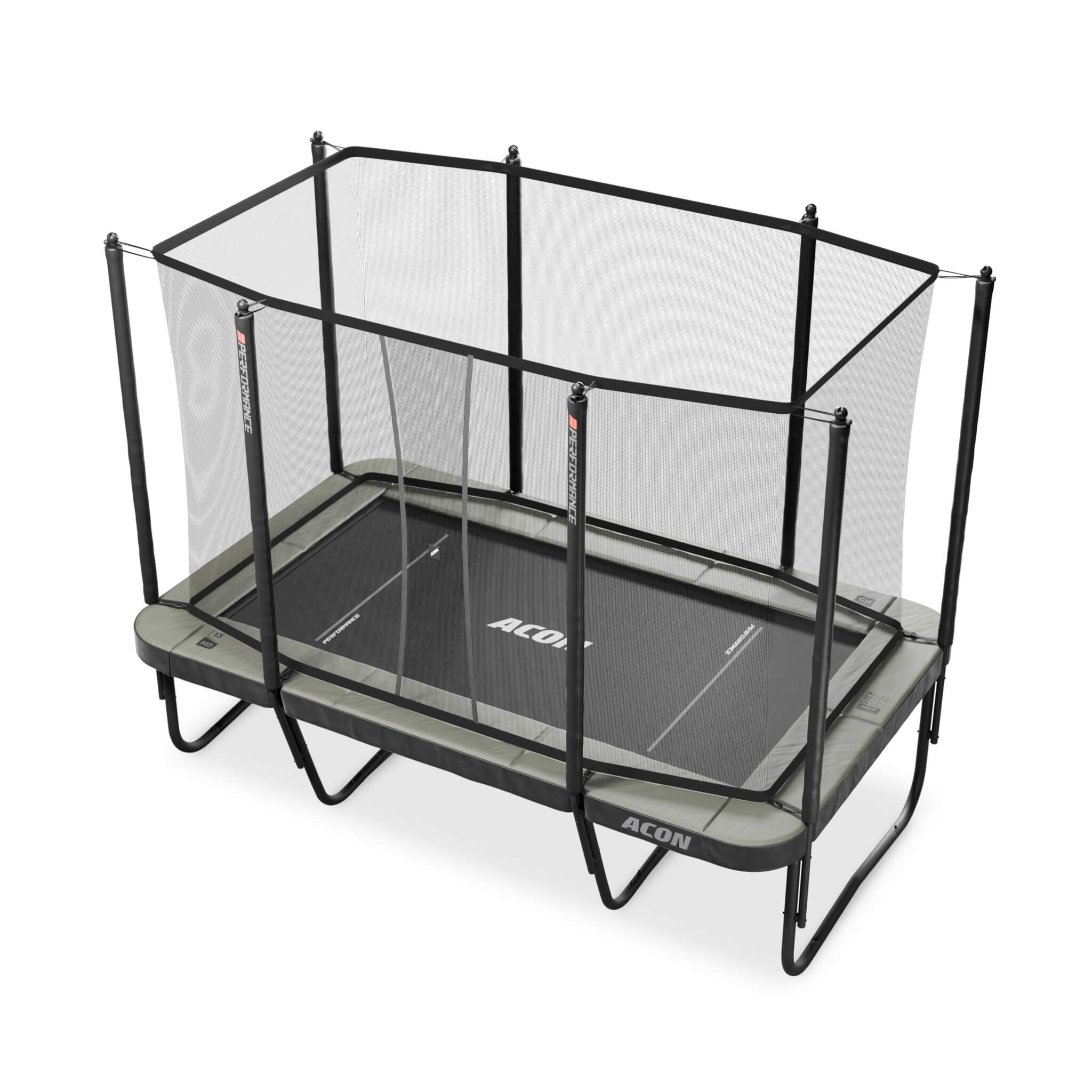ACON 13 HD PRO Trampoline with Safety Net, ladder and Performance Springs.