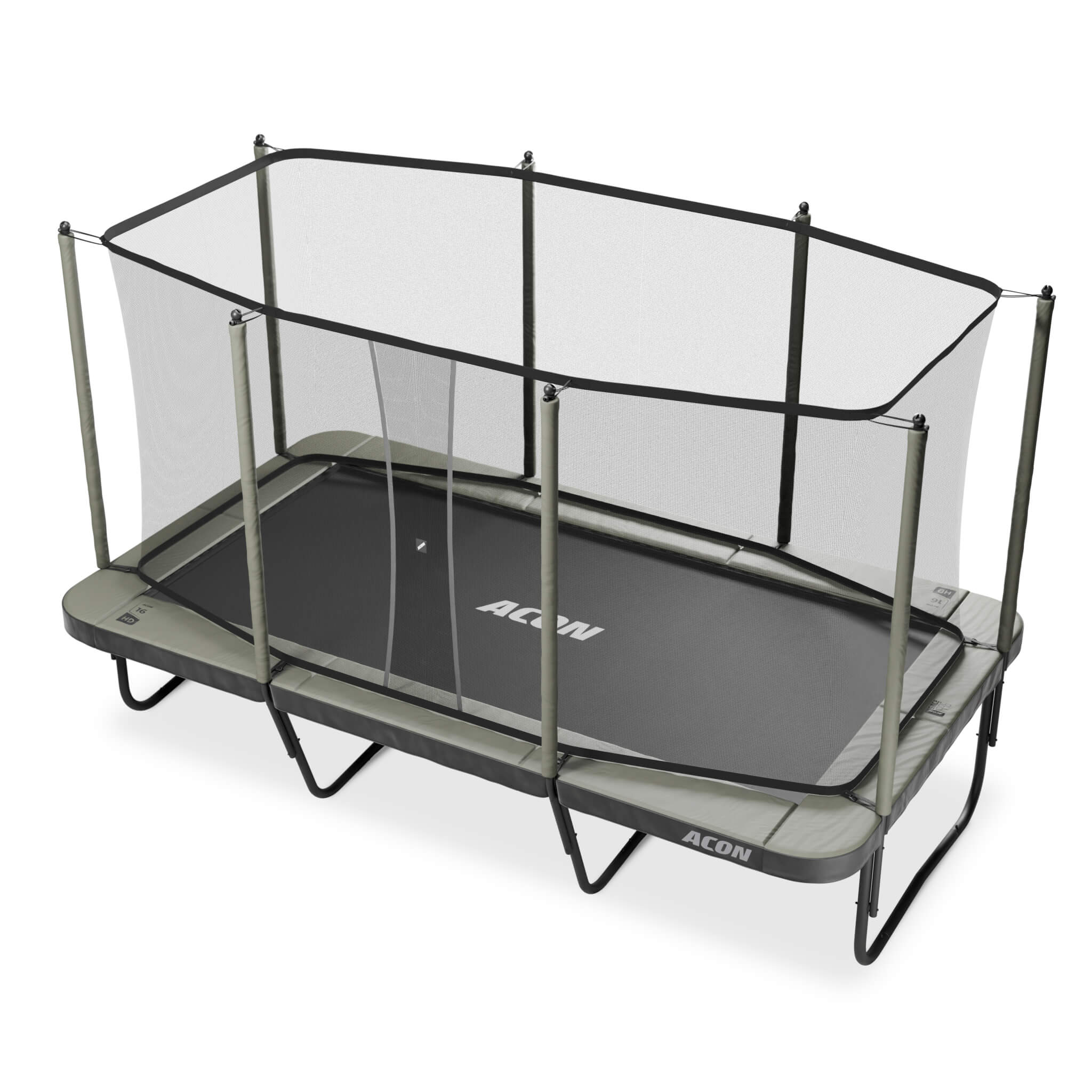 ACON Air 16 Sport HD 16ft Rectangular Trampoline with Net