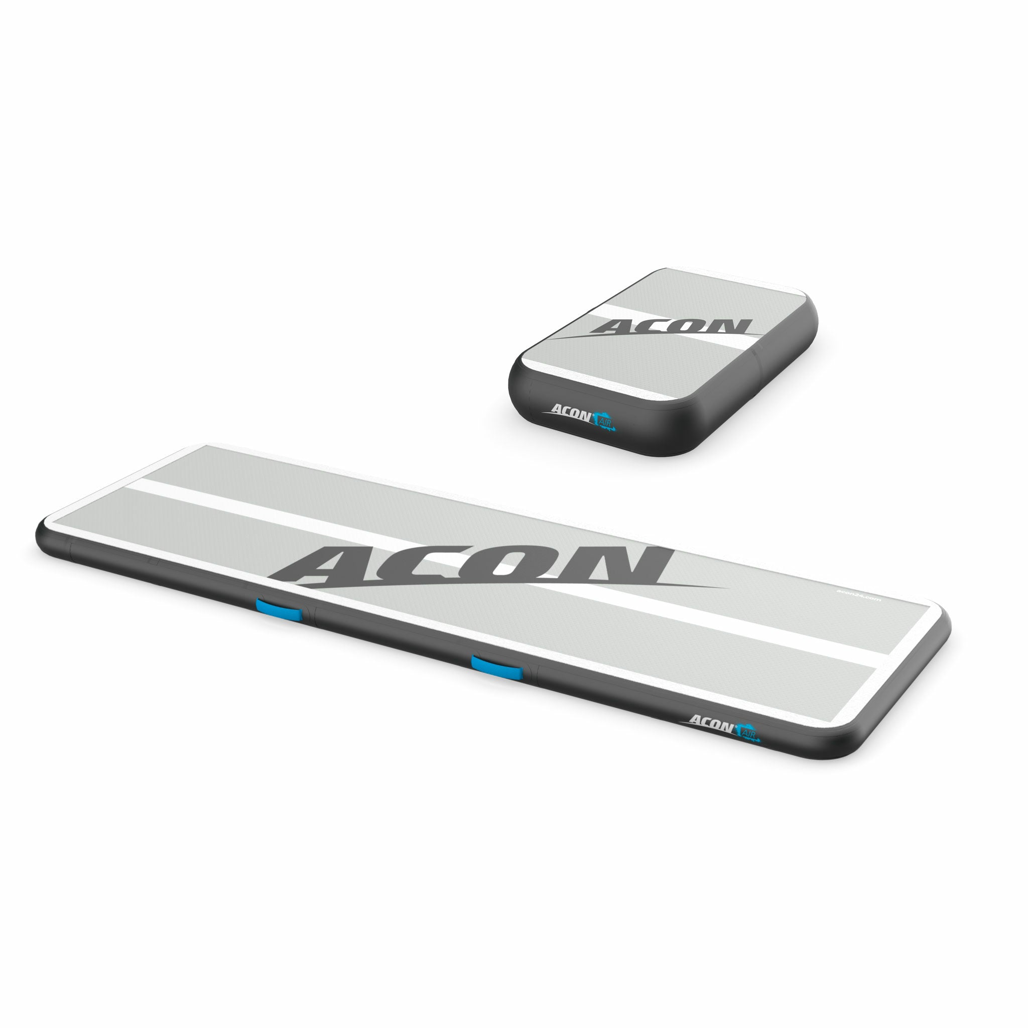 ACON AirTrack 10ft and ACON AirBlock on a white background.