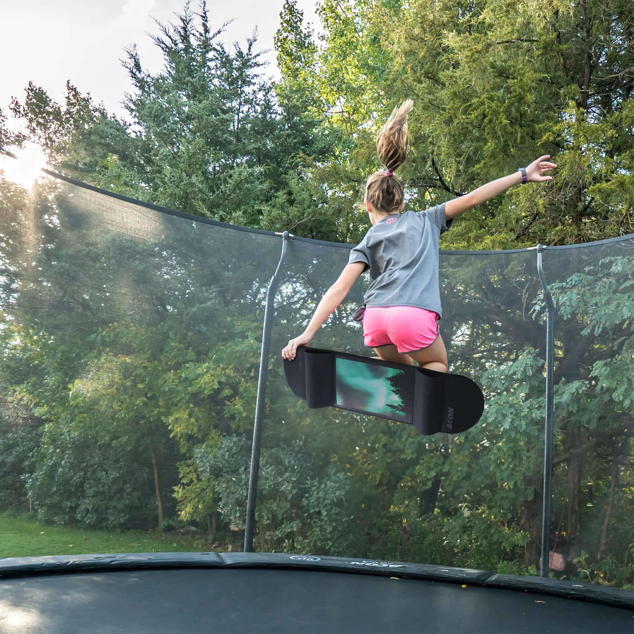 Safely Perfect Your Tricks with the Acon Trampoline Skateboard