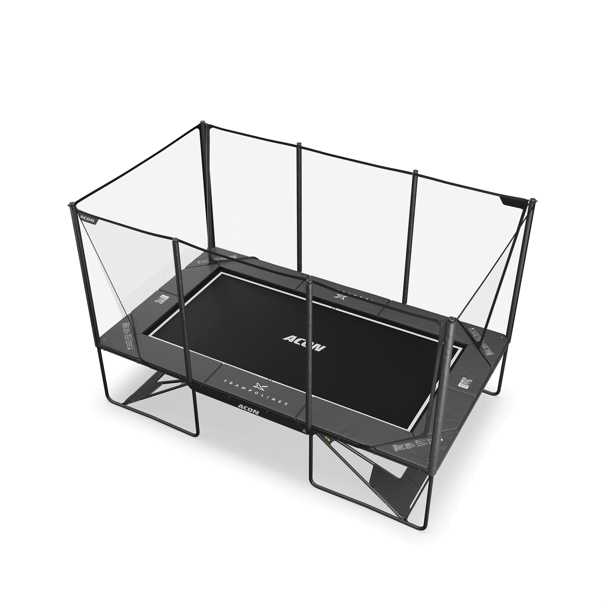 ACON X 17ft Trampoline with net and ladder | For Gymnasts ACON X 17ft Trampoline with net and ladder | For Gymnasts