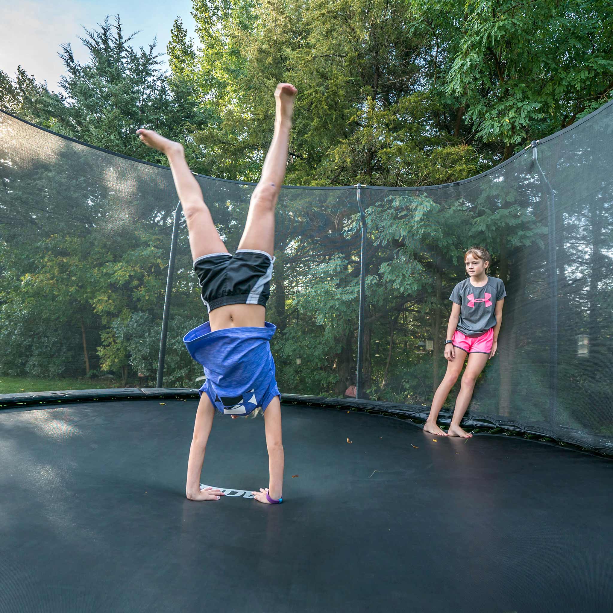 14ft Trampoline with Net - Round Model – Distributacon Inc.