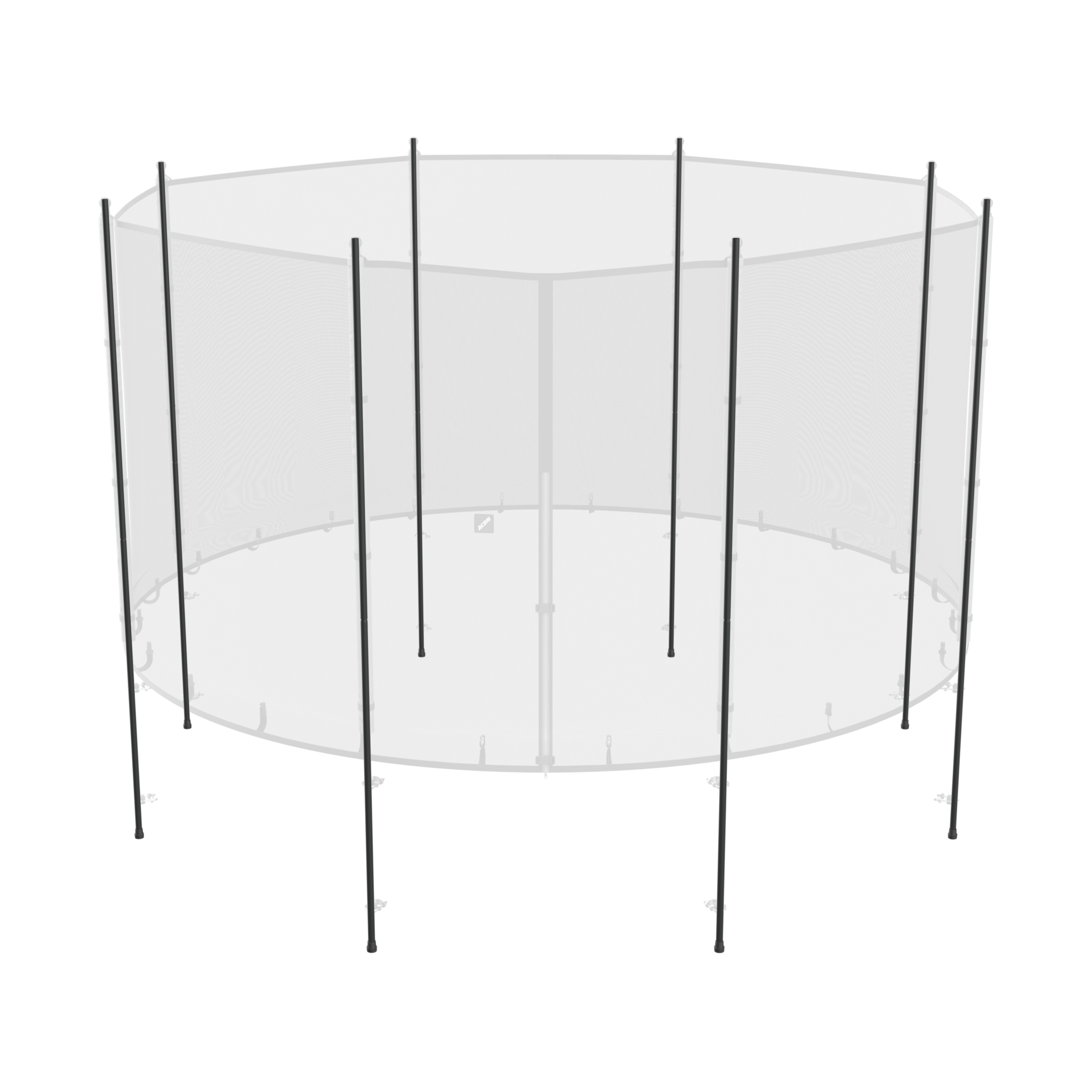Enclosure pole Trampoline Parts ACON USA