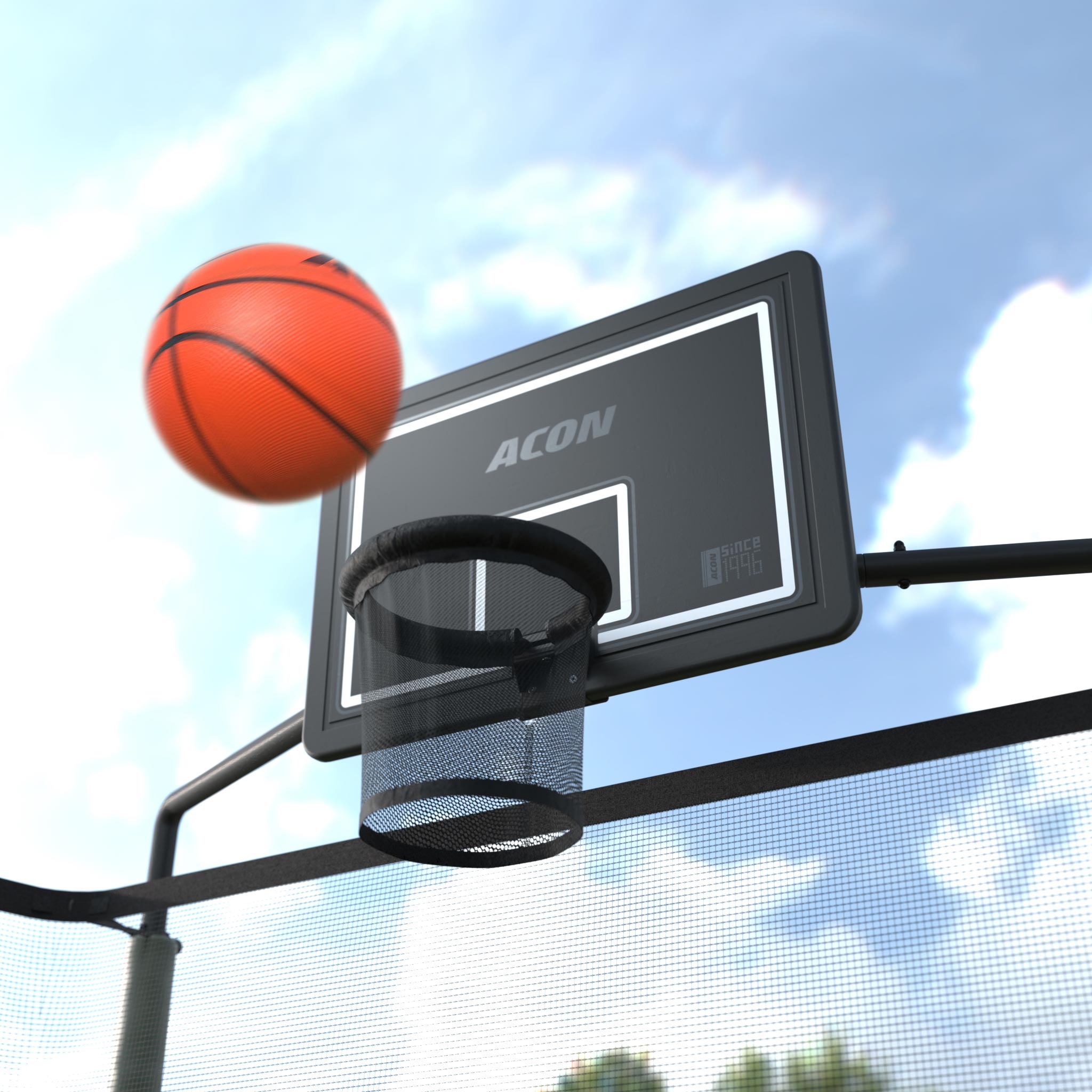 ACON Trampoline Basketball Hoop