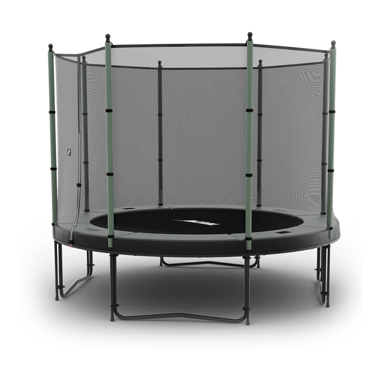 Acon 10ft trampoline with Standard Enclosure.