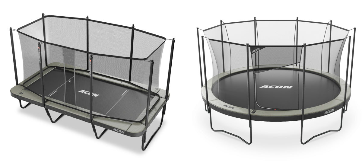 Acon 16HD and 15ft trampolines