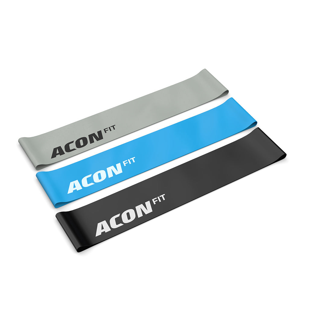 ACON Fit Resistance Bands 3-Piece Set for Fitness Training