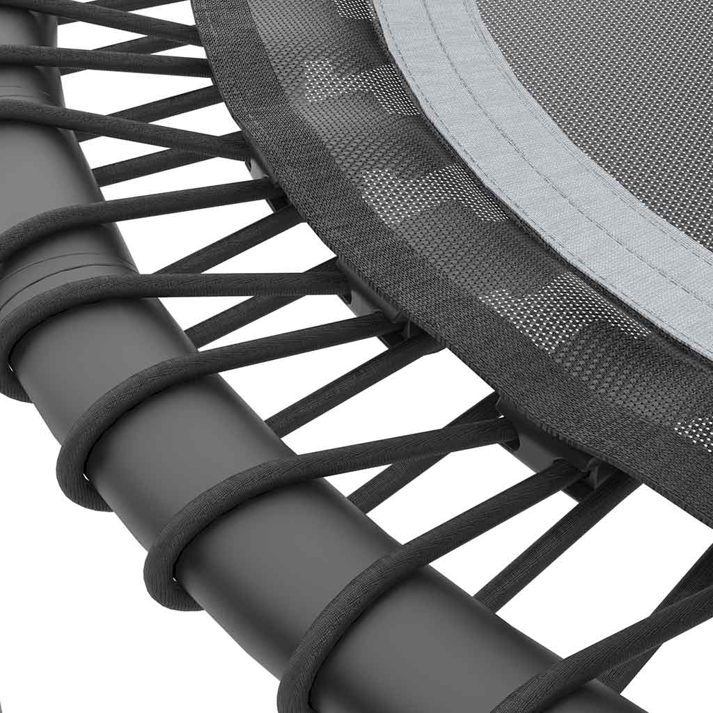 ACON FIT 44in Trampoline Round, Black - Close up.