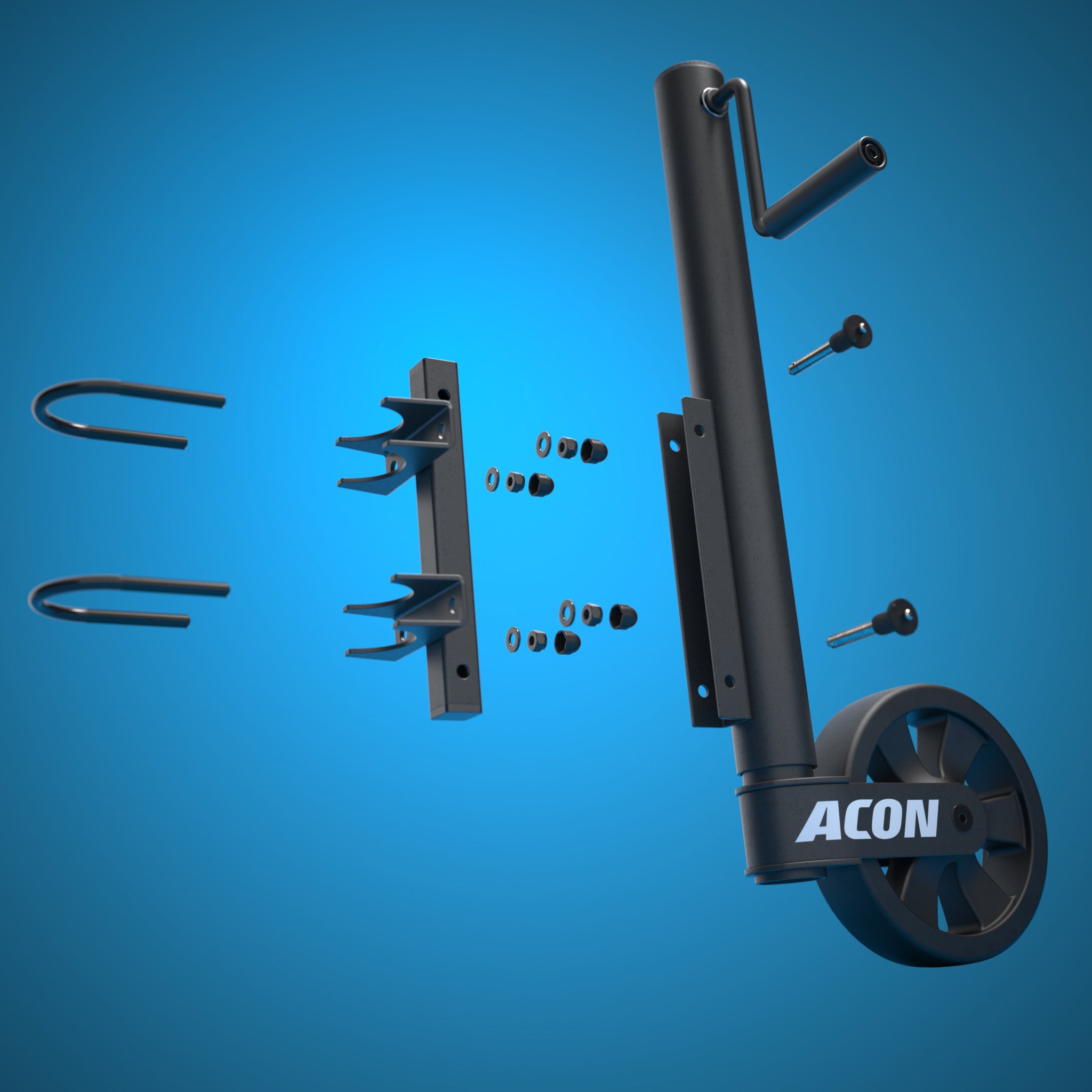 ACON Trampoline Wheels - Accessory for Moving and Shifting