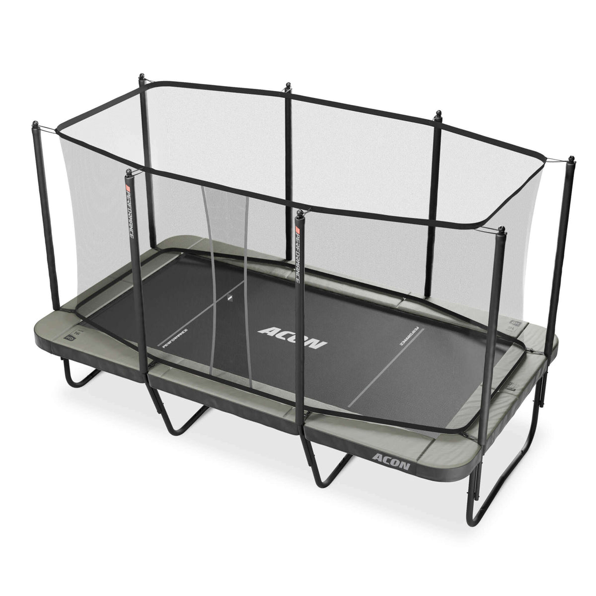 ACON 16 HD PRO Trampoline with Safety Net, ladder and Performance Springs.