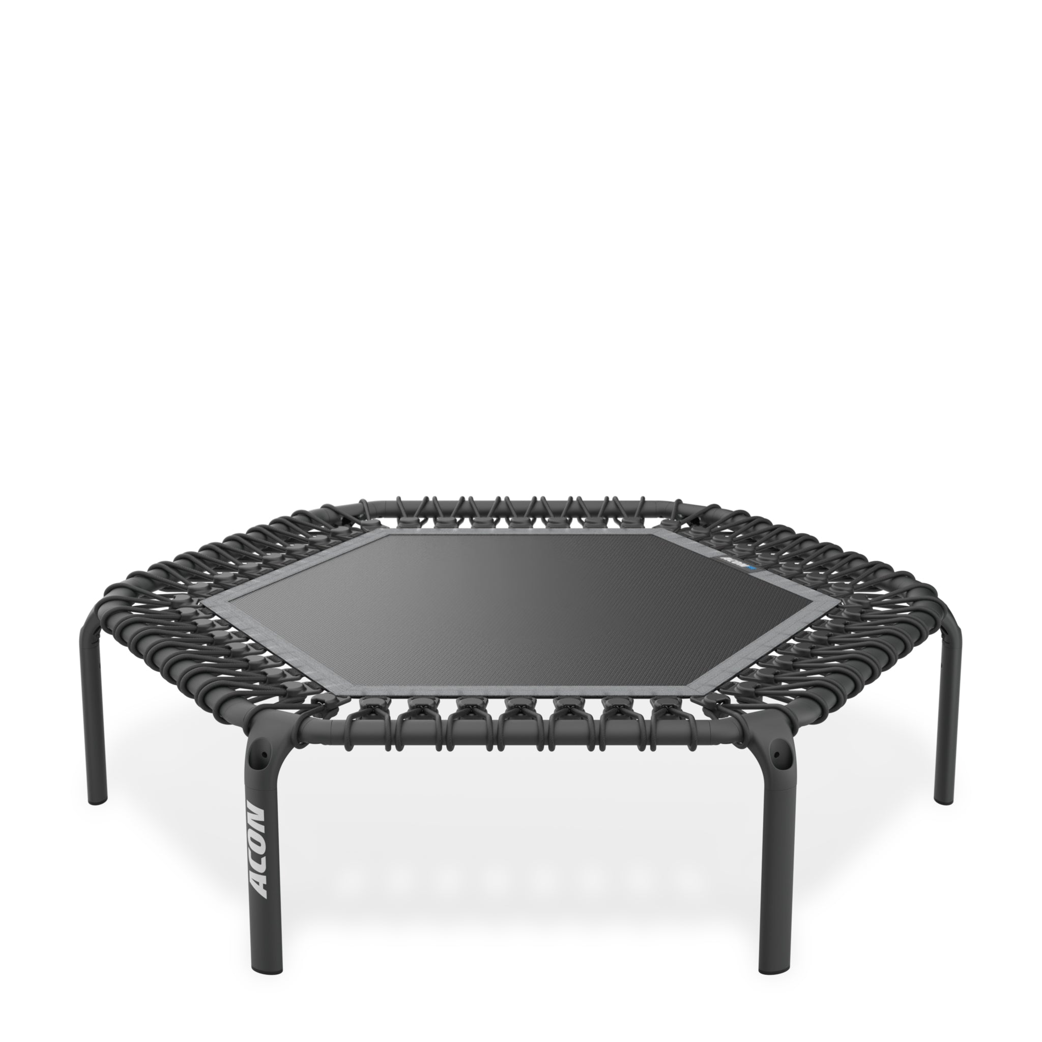 ACON FIT 55in Trampoline Hexagon, Black.