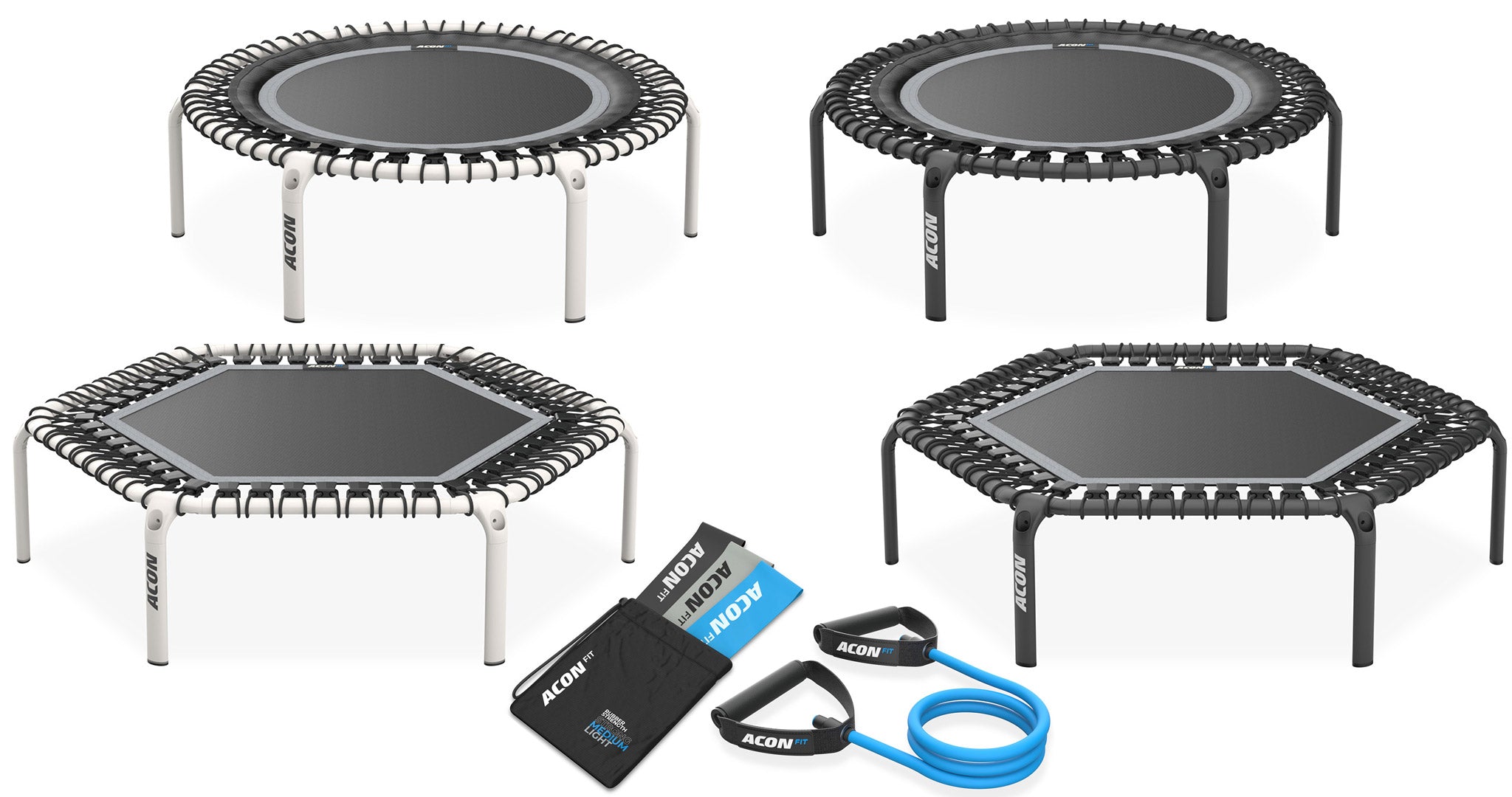 Acon FIT rebounders and Resistance bands
