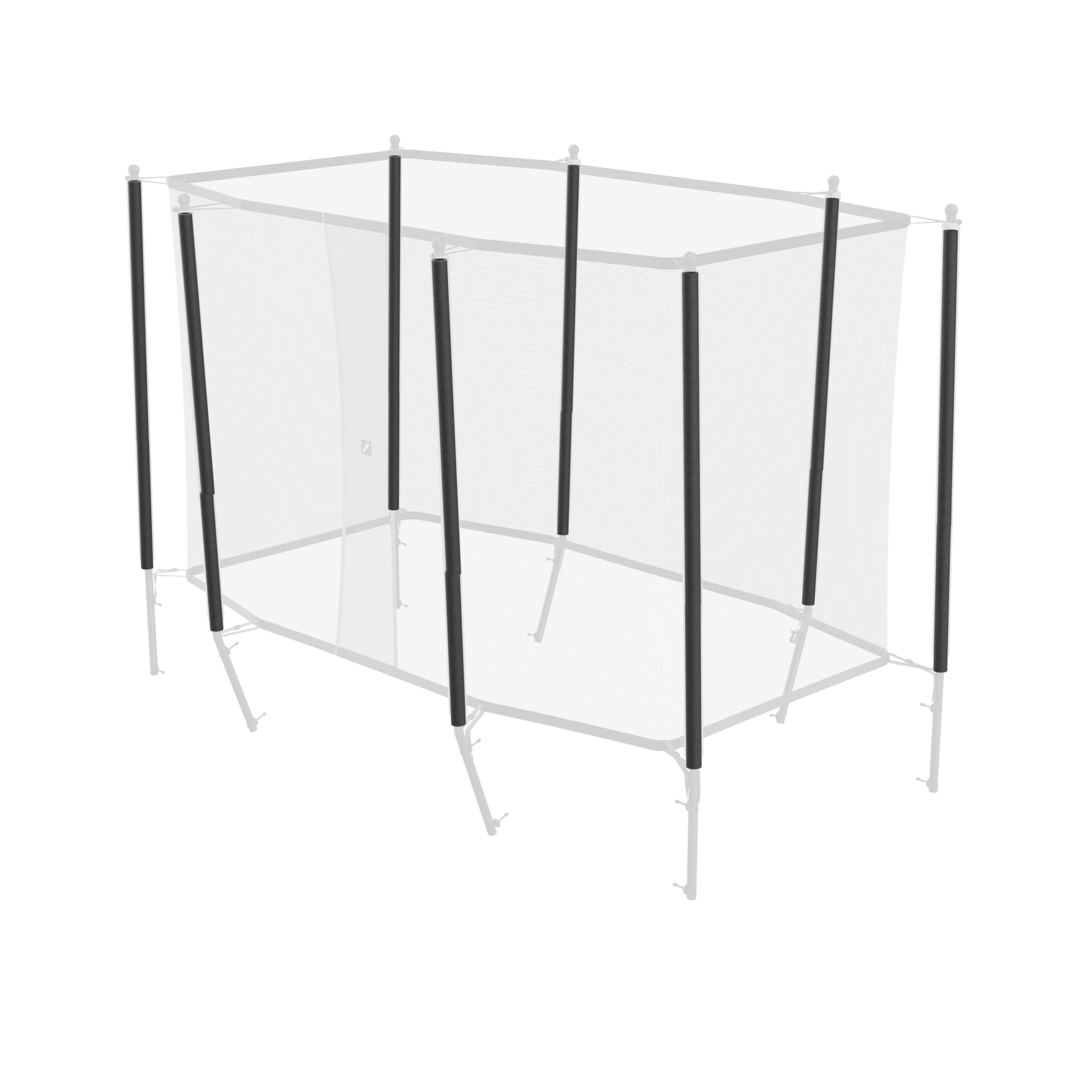 Picture that highlights the Foam Tubes on ACON 13 and 16 HD Enclosure