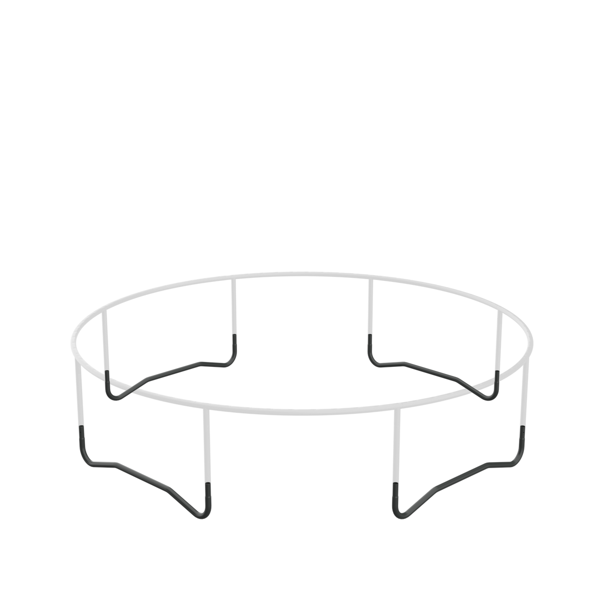 A picture that highlights the Leg bases of the ACON Air Trampoline