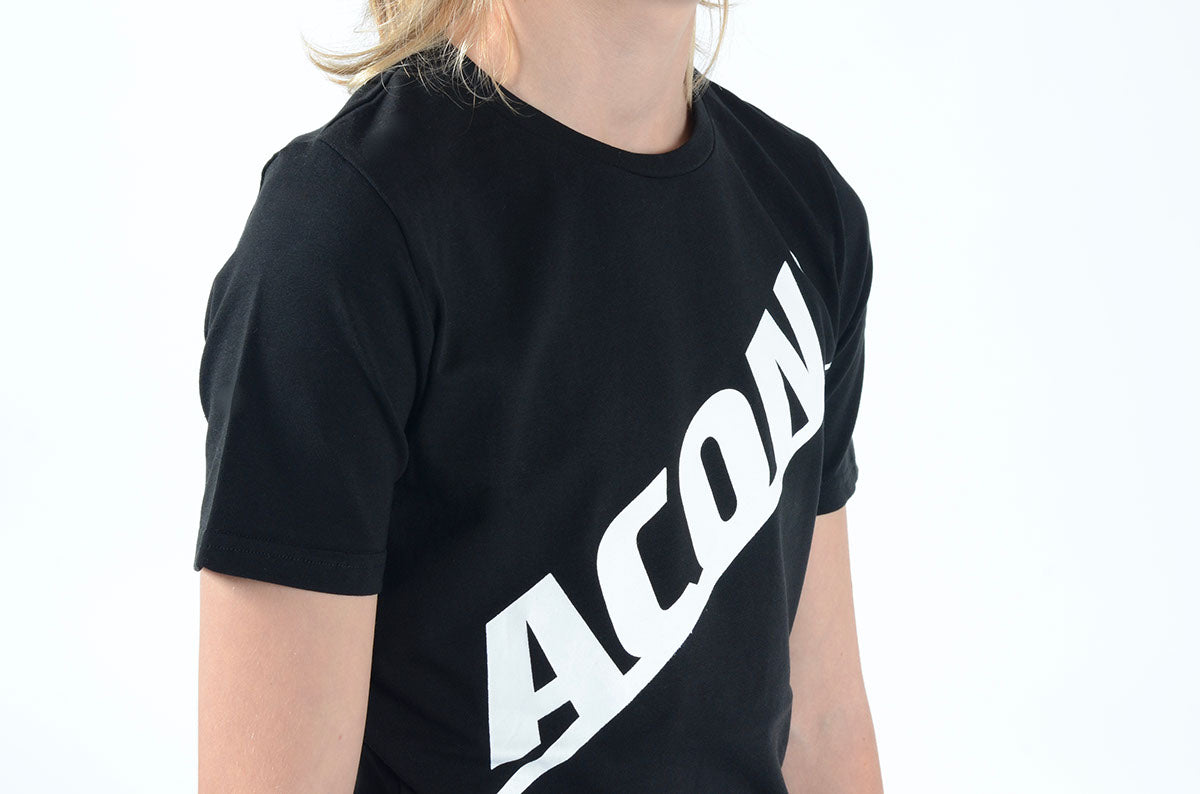 ACON T-shirt Regular, black - Acon-us