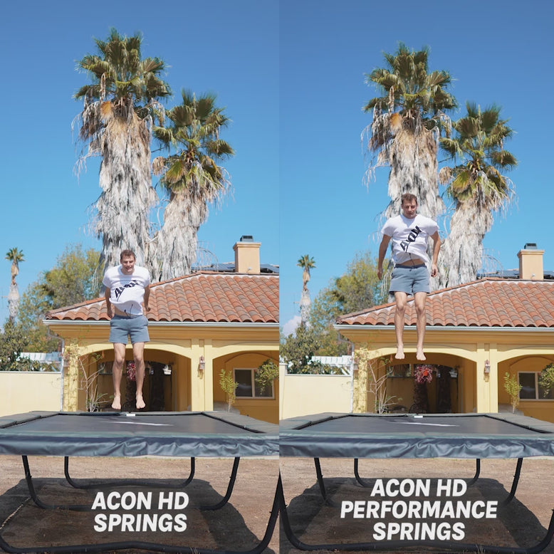 ACON 13 HD PRO Rectangular Trampoline with Net and Ladder