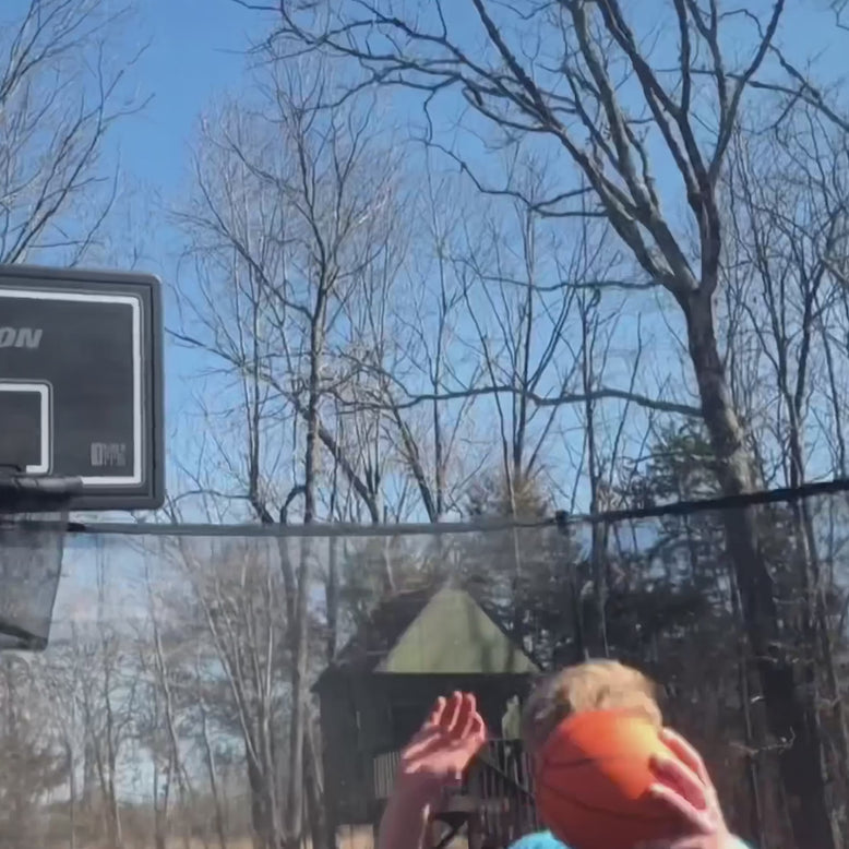 ACON Air Basketball Hoop for Round Trampolines