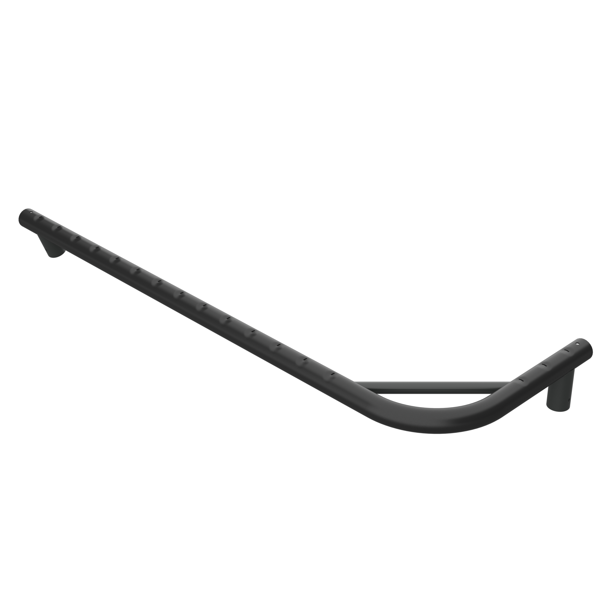 Top frame corner B for ACON 16 HD Trampoline on a white background