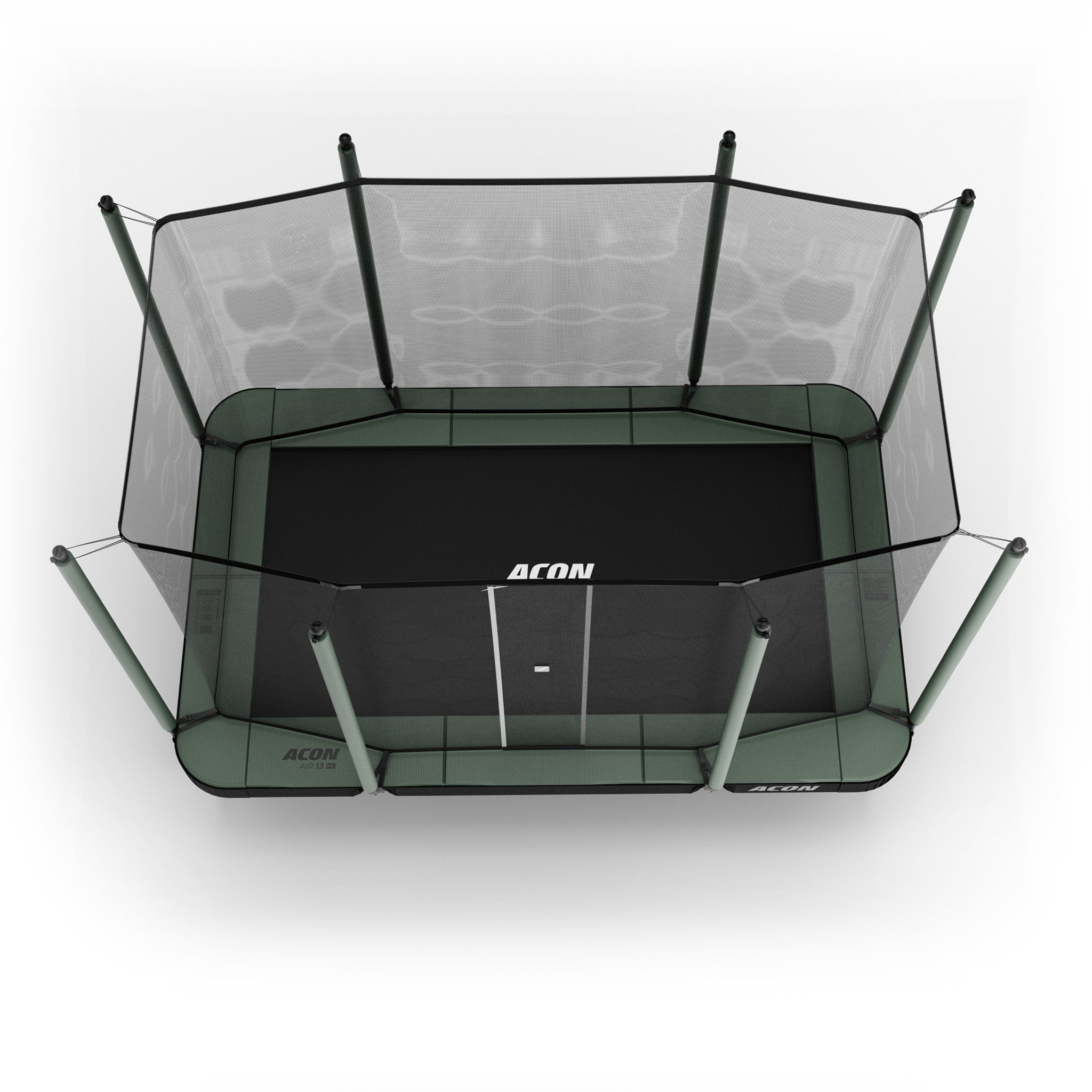 ACON 13 Sport HD Trampoline seen from above.