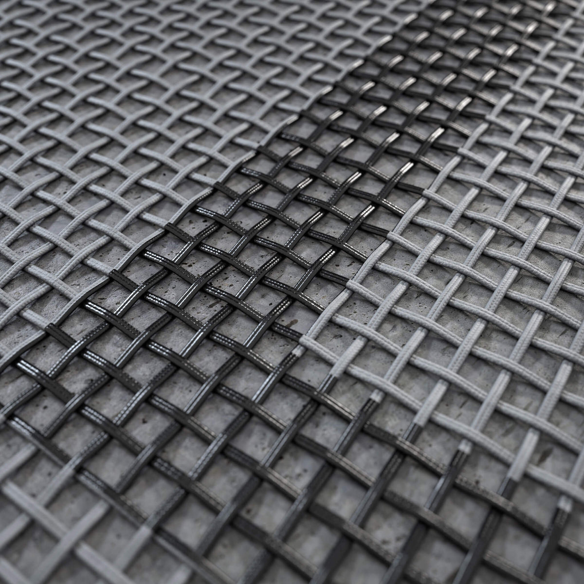 Detail of ACON X Freestyle Trampoline Mat.