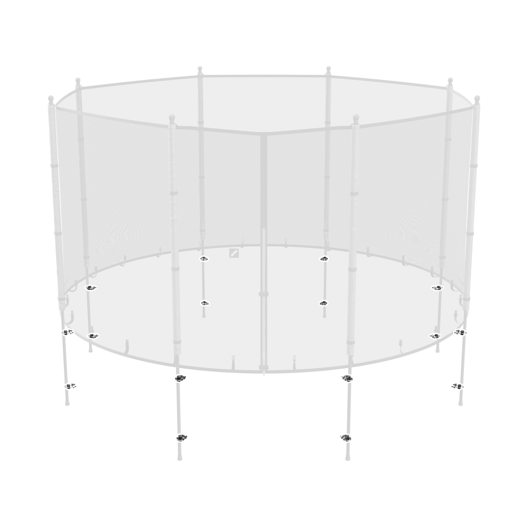 Standard enclosure on white background
